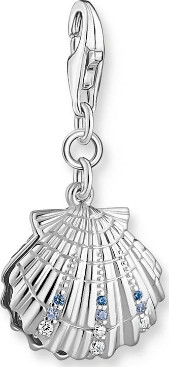 Blue/turquoise, Silver, White