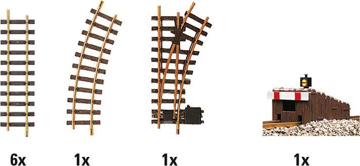 Actual product image LGB G Track 19901 Supplementary Set (Track G)