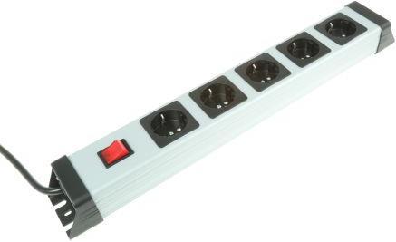 Image du produit Kopp Mains multiple unit 5 way (5 x, CEE 7/3, 1.40 m)