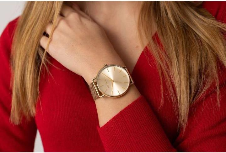Image du produit Paul Lorens Damenuhr PL13032B-4D1 + BOX (Horloge analogique, 42 mm)