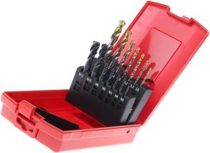 Actual product image Dormer Spiral Flute Tap & Drill Set M3-M12