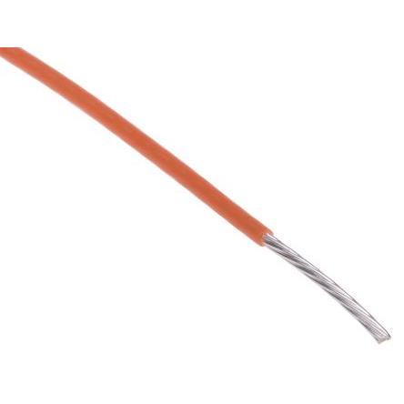 Rs Pro, Kabelleitung, PTFE A 7/0.2 orange 100m (100 m)
