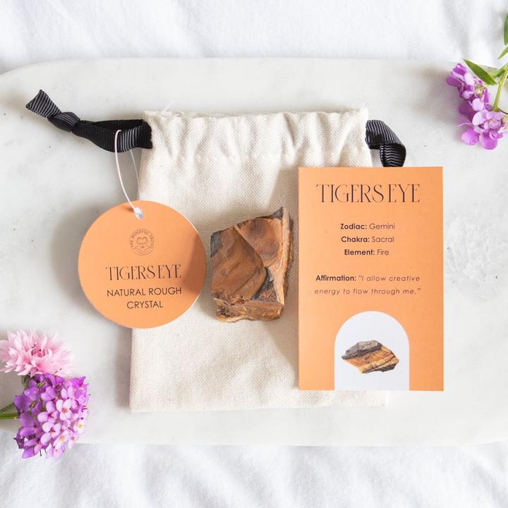 Actual product image Something Different Tigers Eye Rough Crystal