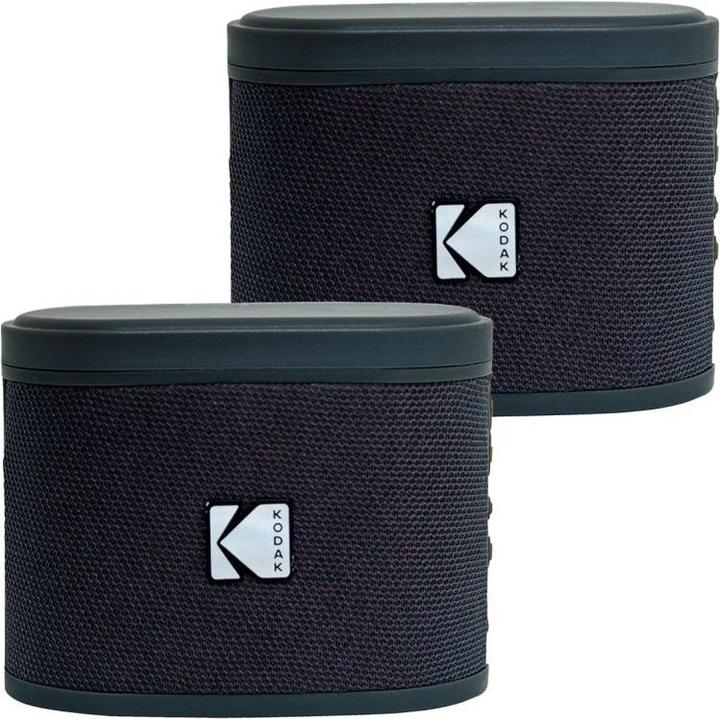 Immagine prodotto Kodak SoundBrix Wireless Stack Speaker (Bass Black), 2PCS