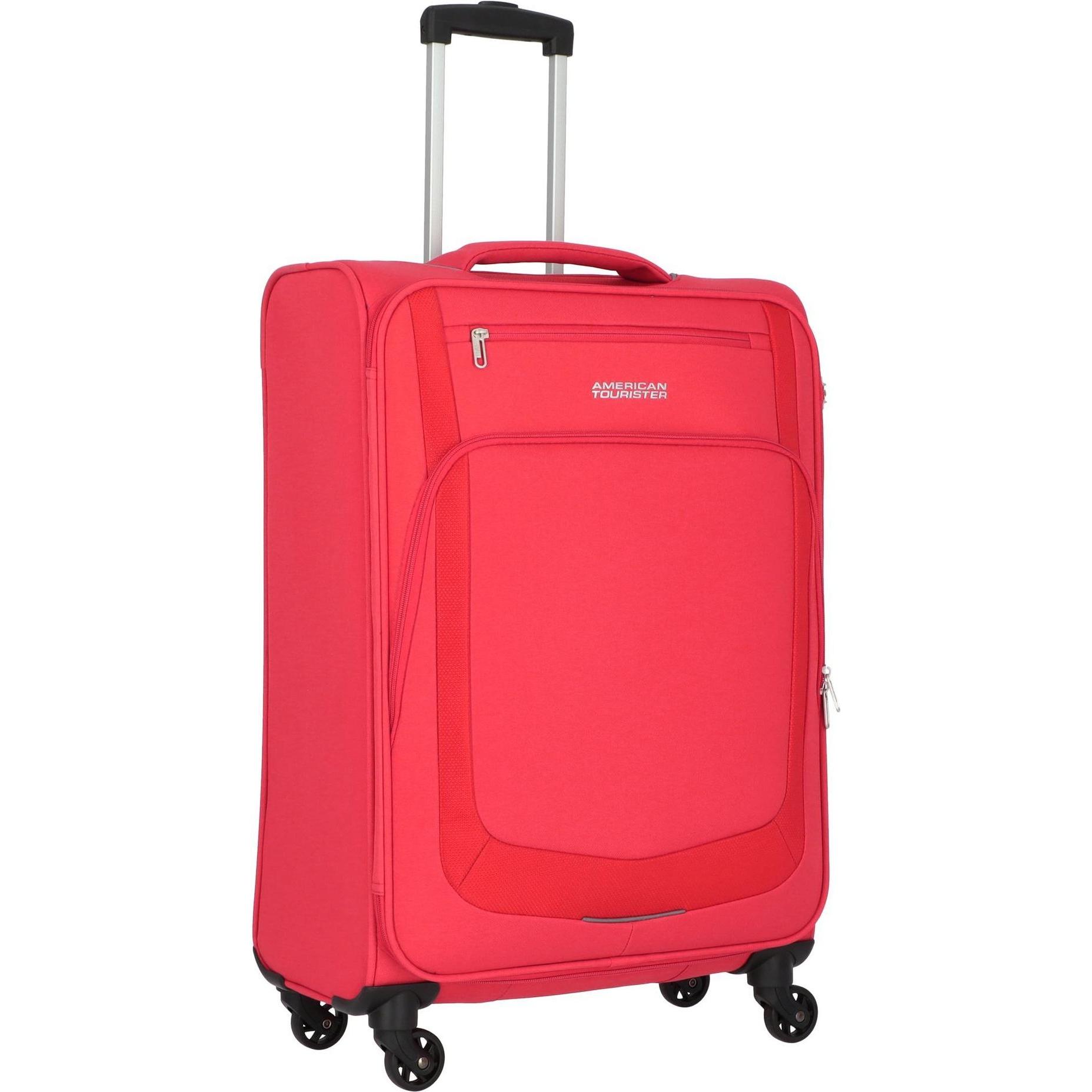 Thumbnail - American Tourister, Koffer, Summer Session 4 Rollen Trolley 69 cm, Rot, (66 l, M (50 - 90l))