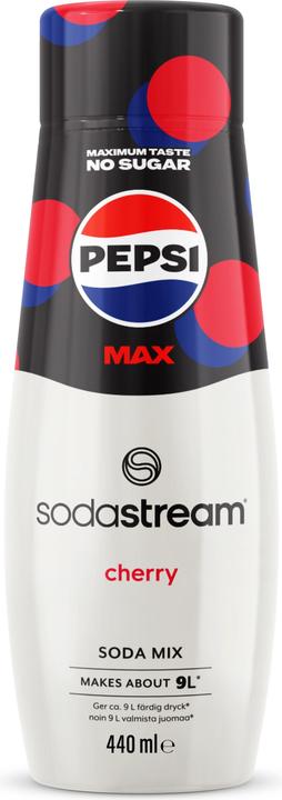 SodaStream Soda Stream syrup Pepsi Max Cherry