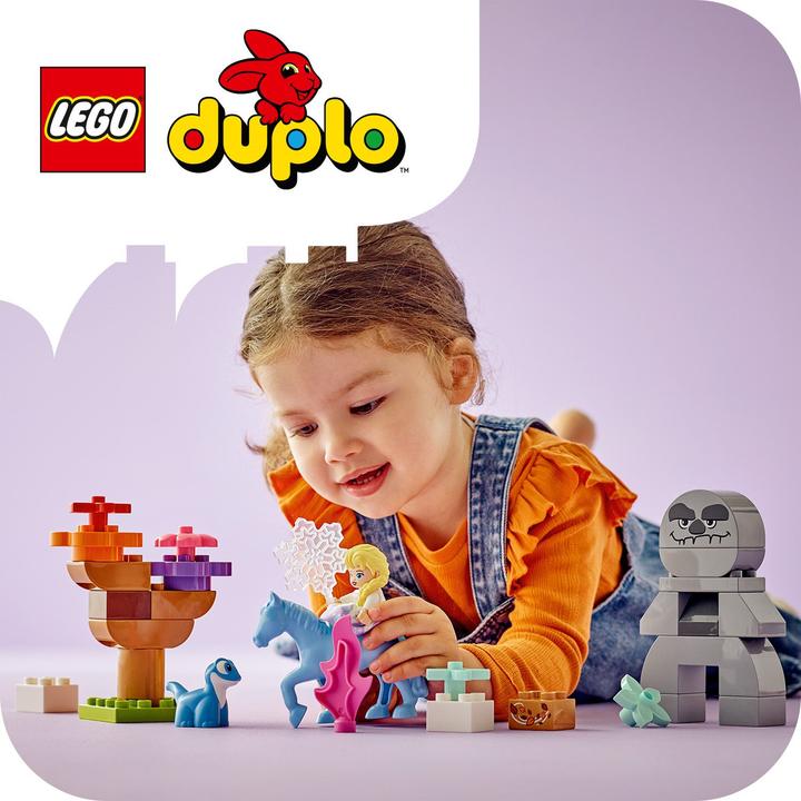 Produktbild LEGO Elsa und Bruni im Zauberwald (10418)