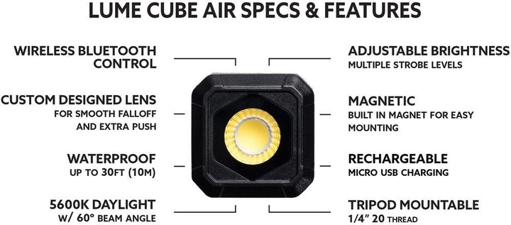 Actual product image Lume Cube Air Single (Video light)