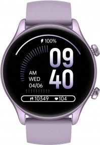 Actual product image Zeblaze Btalk 3 Plus Smartwatch Purple