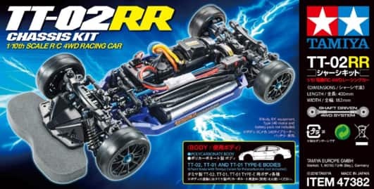 Produktbild Tamiya TT-02RR Chassis Kit 1:10 (Kit)