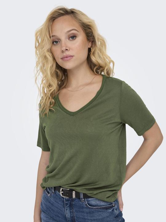 Produktbild Only Normal geschnitten V-Ausschnitt Top Top (S)