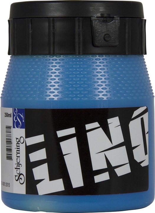 Produktbild Schjerning Linoldruckfarbe (Blau, 250 ml)