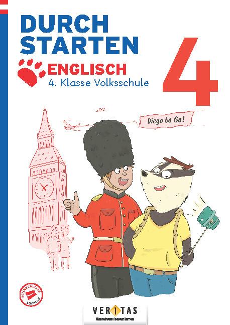 Actual product image Durchstarten. Diego to go! Englisch 4. Klasse Volksschule (German, Carina Oberhofer, 2022)
