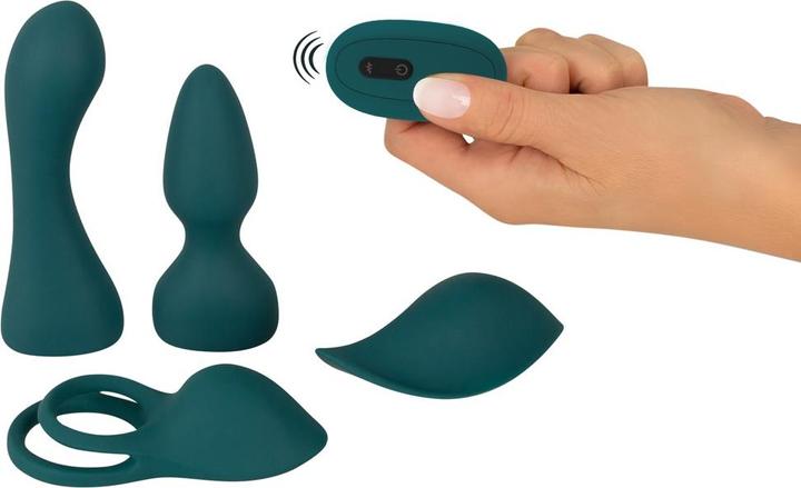 Immagine prodotto Couples Choice RC Mini Vibrator with 4 Attachments