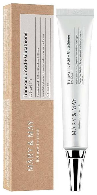 Produktbild Mary&May MARY & MAY Tranexamsäure + Glutathion Augencreme 30ml (30 ml, Tag + Nacht)