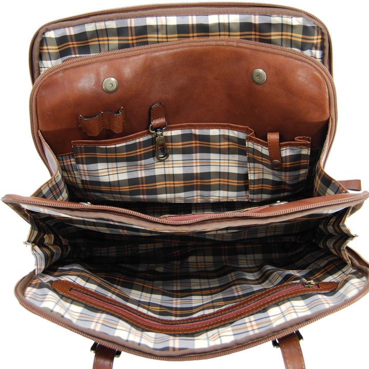 Actual product image Noel Canoel Farfalla briefcase