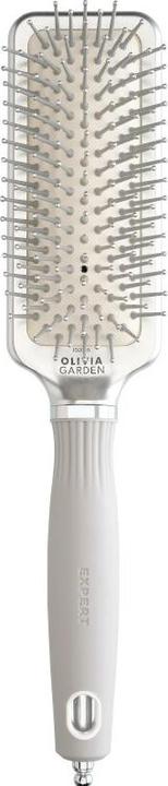 Produktbild Olivia Garden Expert Care Rectangular Nylonborsten Silber S