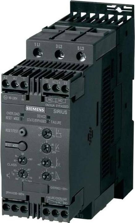 Siemens Avviatore dolce 22kW 400V SIRIUS 3RW40