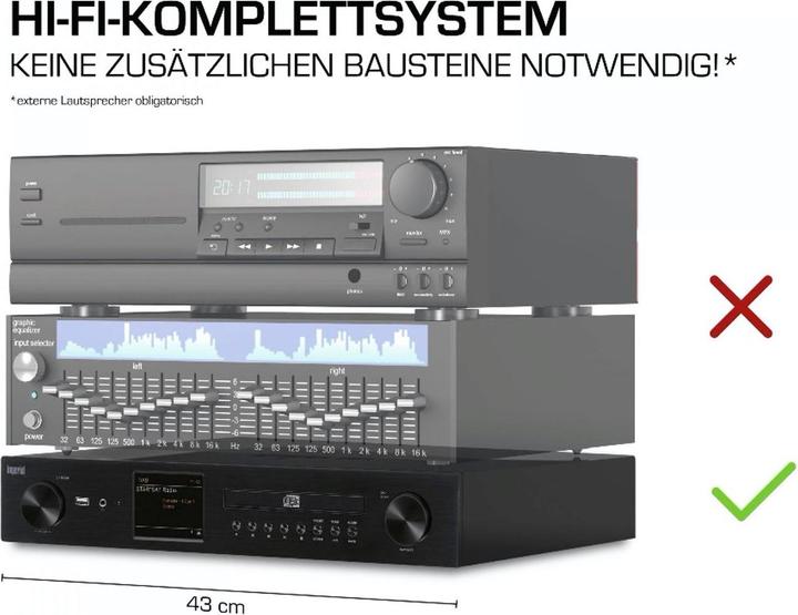 Actual product image Imperial Dabman i550 CD (DAB+, VHF, Bluetooth, Wi-Fi)