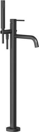 Gessi Emporio Via Tortona Ensemble pré-assemblé pour mitigeur de baignoire sur pied, bec de baigno