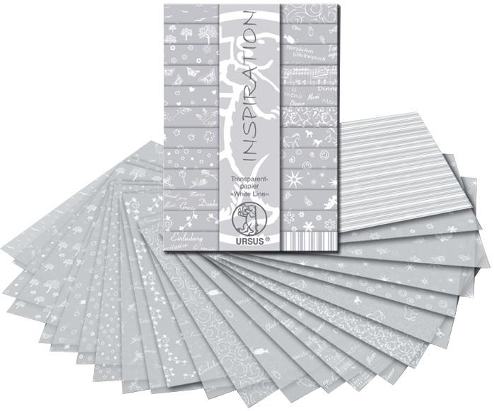 Ursus Transparent paper blocks (A4, Special ruling)