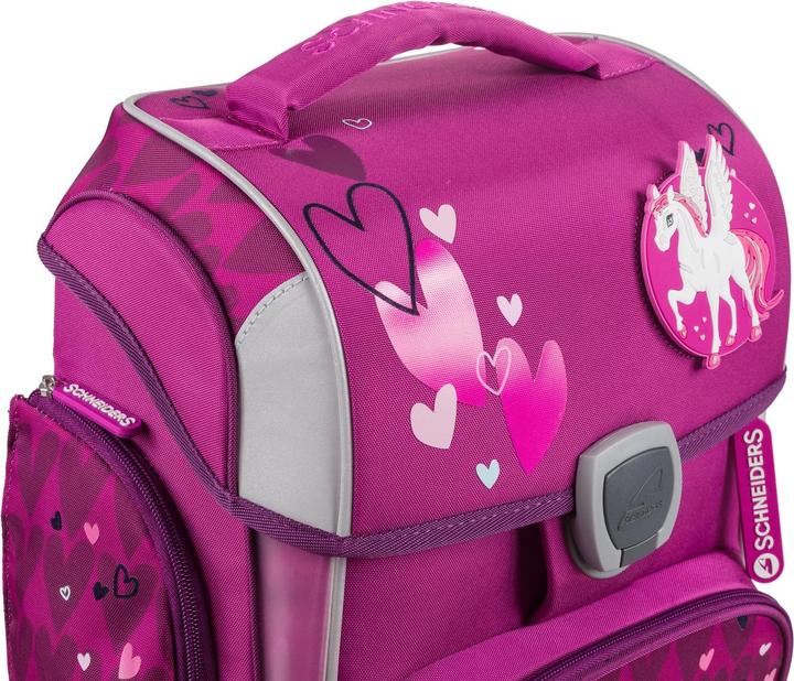 Image du produit Schneiders Set d'école Dark Red Hearts Ergolite, 21 l (22 l)
