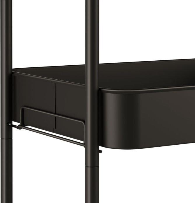 Produktbild Vedia Rollwagen «Skyler», mit 3 Regalböden und Rollen