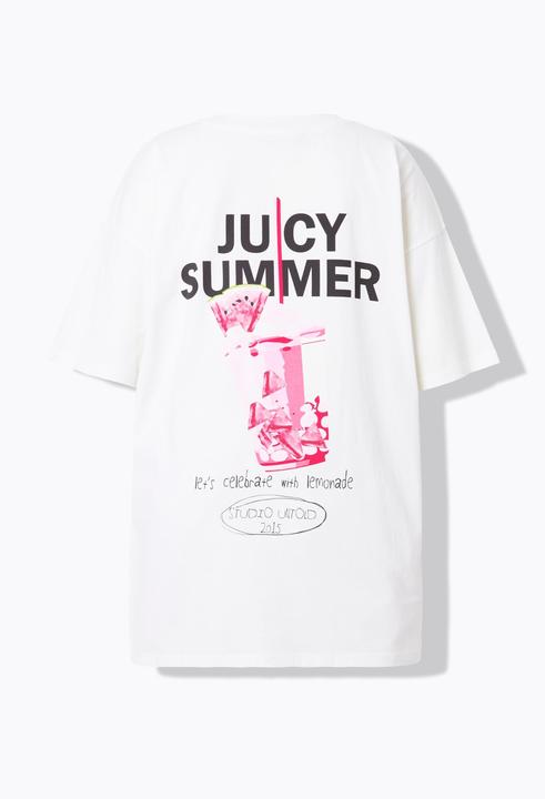 Actual product image Studio Untold Lemonade Oversized Statement Tee