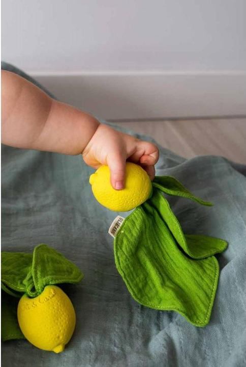 Produktbild Oli and Carol Mini Doudou - Teether John Lemon