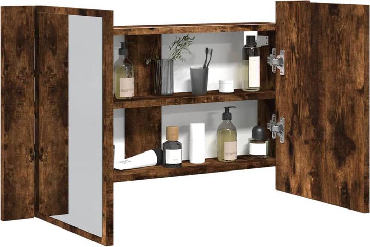 Actual product image vidaXL LED-Spiegelschrank (80 x 12 x 45 cm)