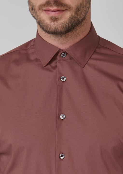 Immagine prodotto s.Oliver Tailored Fit: Baumwollstretch-Hemd mit Kentkragen (44)