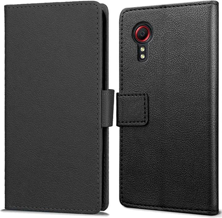 Produktbild Just in Case PU-leder Book Case Schwarz Samsung Galaxy Xcover 5 (Samsung Galaxy Xcover 5)