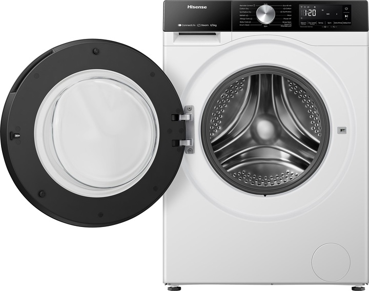 Image du produit Hisense WD3S8043BW3 Lave-linge séchant posable 8Kg