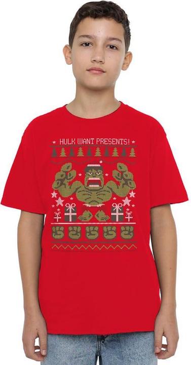 Produktbild Hulk TShirt weihnachtliches Design (128)