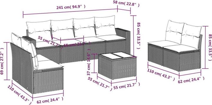 Produktbild vidaXL Laura