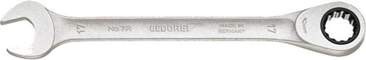 Image du produit Gedore Clé à cliquet à extrémité ouverte et à anneau (22 mm)