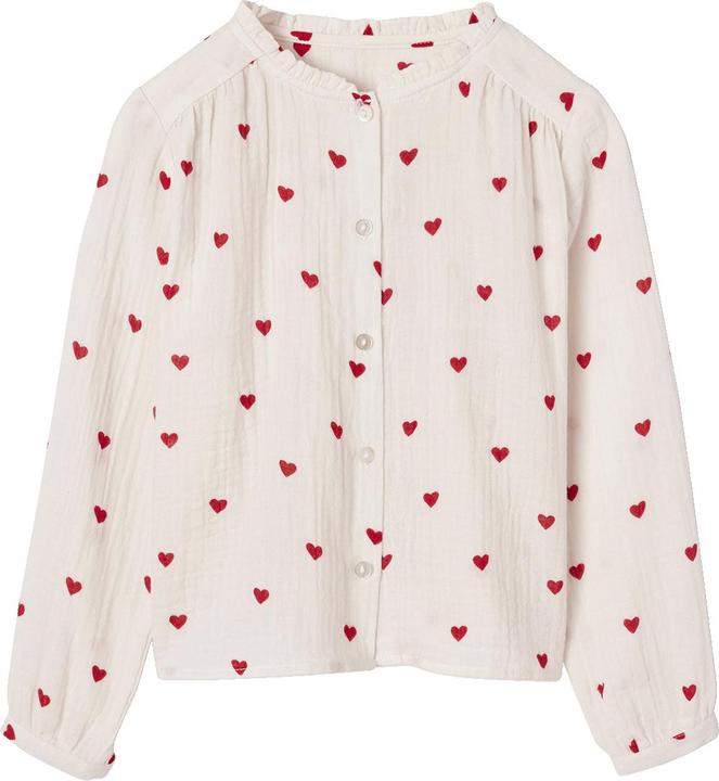 Actual product image Vertbaudet Mädchen Hemdbluse aus Musselin (110)