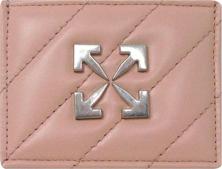 Actual product image Off Jackhammer Logo Leather Card Holder