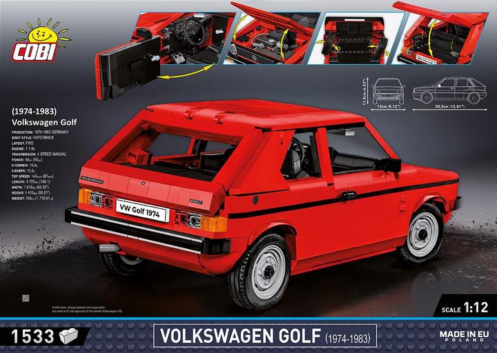 Actual product image Cobi VW Golf