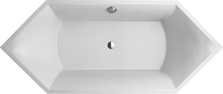 Produktbild Villeroy & Boch V&B Einbauwanne SQUARO Sechseck 1900x800mm we (185 l, 190 cm, 80 cm)