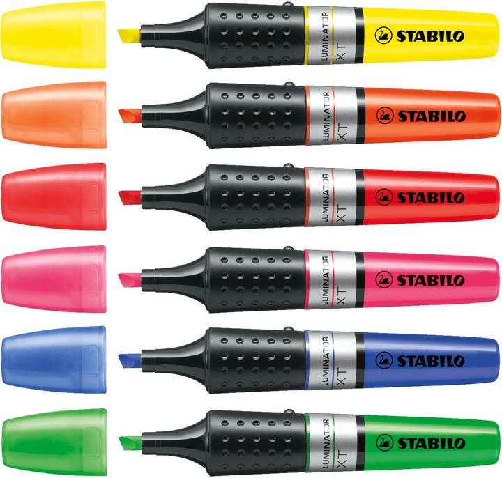 Productafbeelding STABILO Markeerstift - LUMINATOR - 5-delig - roze (Roze, 5 mm, 5 x)