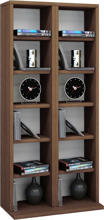 Actual product image VCM Wood CD DVD Stand Shelf Milano (42 x 20 x 92 cm)