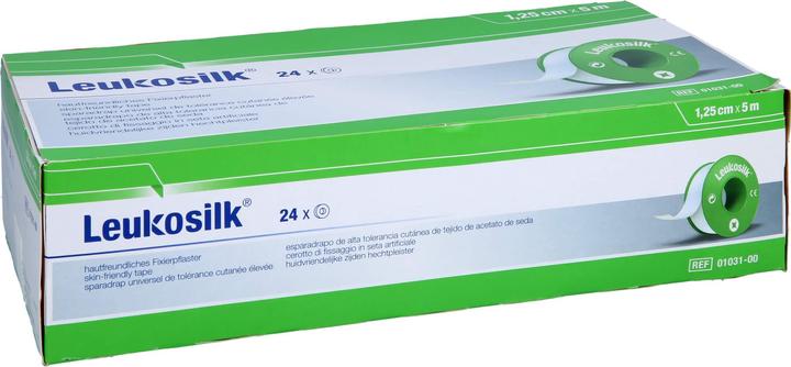 BSN LEUKOSILK 5MX1,25CM, 24 St PFL (24 x)