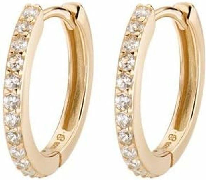 Actual product image Amen Hoop earrings (Silver 925)