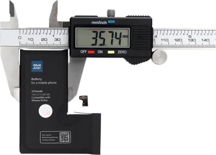 Image du produit BlueStar Battery Blue Star BLUE STAR HQ battery for IPHONE 15 Pro 3274 mAh