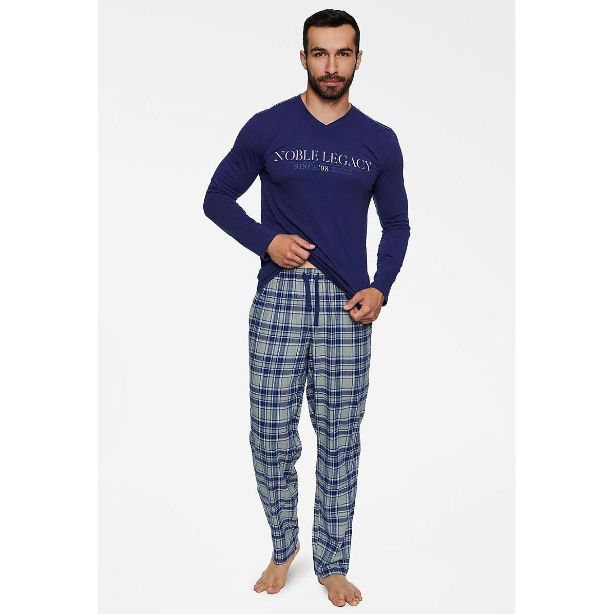 Henderson, Herren, Pyjama, Pyjama, Blau, (XXL)