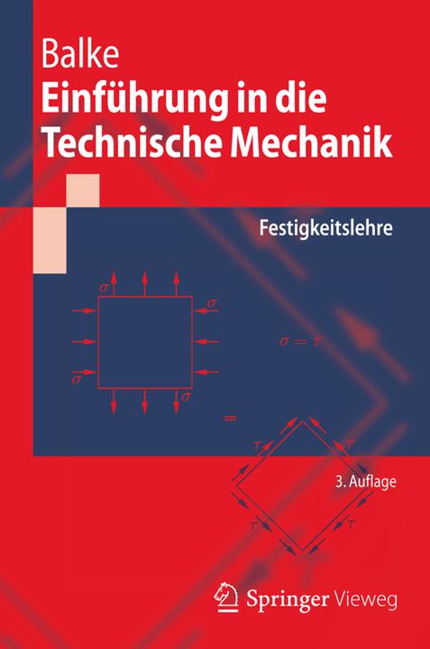 Produktbild Einführung in die Technische Mechanik (Deutsch, Herbert Balke, 2014)