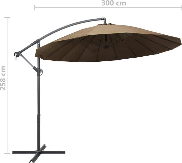 Produktbild vidaXL Sonnenschirm (1 m)