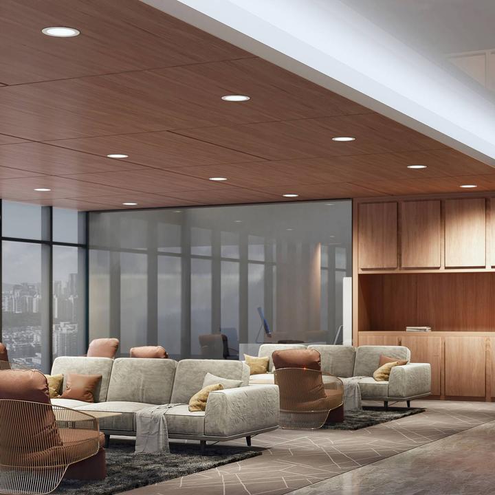 Produktbild Prios Rida LED-Einbaustrahler, CCT, 22,5 cm, 30 W (2900 lm)