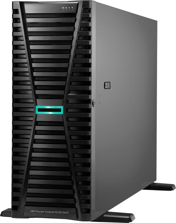 HPE E ProLiant Compute ML350 Gen12, Intel Xeon 6515P, 16c, -R, 8SFF, MR408i-o, SSD (64 GB, Tower Server)